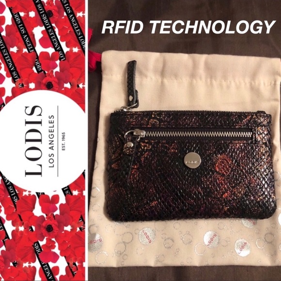 Lodis Handbags - Lodis Leather RFID Card Case With Dust Bag